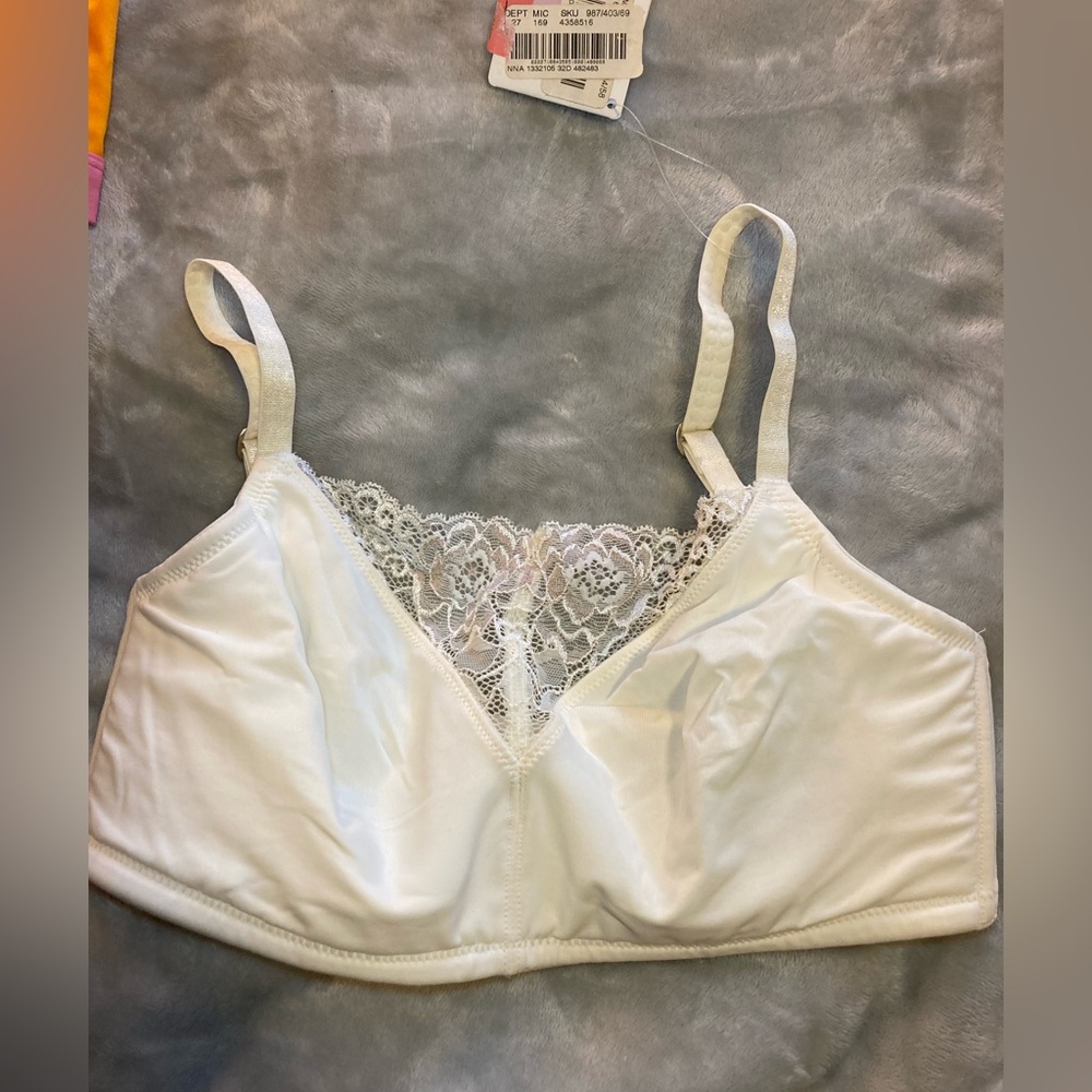 Natori Black, White, and Orange Bra Set - Picture 6 of 15